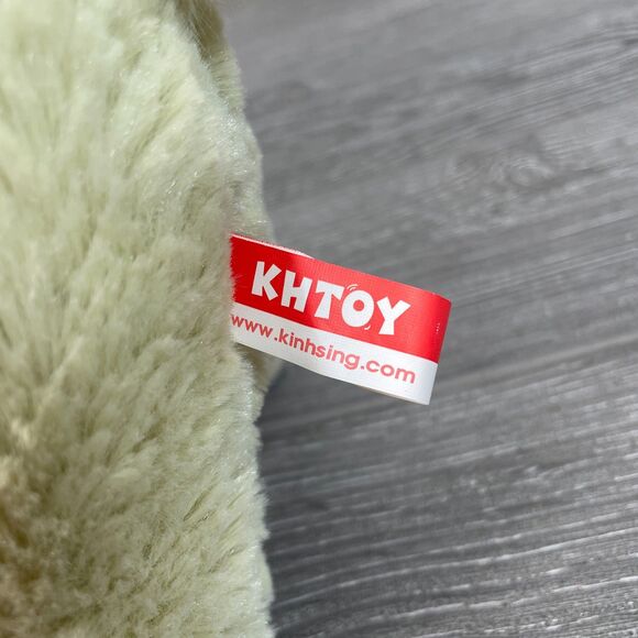 KHToy Alpaca Llama Forever Love 12in Tan Plush Fluffy Kawaii Cute Sweetheart New - Picture 11 of 12